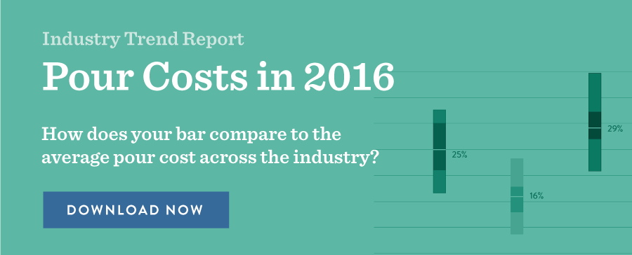 Pour Costs in 2016 Industry Trend Report BevSpot